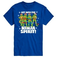 Teenage Muntant Ninja Turtles - Влезте в Духа на Нинджа - Графична тениска с къс ръкав за мъже