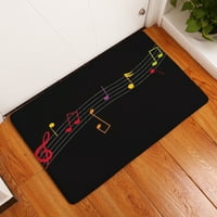 Naturegr музика дизайн музика бележка пиано печат неплъзгаща се врата подложка кухня баня за килим за килим декор