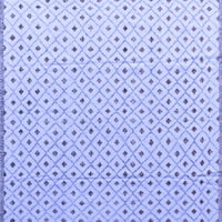 Ahgly Company Indoor Square Solid Blue Modern Area Rugs, 5 'квадрат