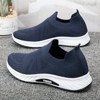DMQUPV MENS HIGH SHEAKER обувки Небрежни дишащи дишащи обувки за свободното време мъже мъже маратонки Технически sportshoe Blue 9.5