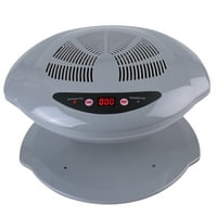 Автоматичен сензор за сушилня за нокти на прохладен топъл въздух изсушаване на изсушаването на лак за лак за нокти Сензор за изсушаване на изкуството на ноктите 110V, сиво