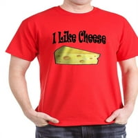 Cafepress - Харесвам сирене тъмна тениска - памучна тениска