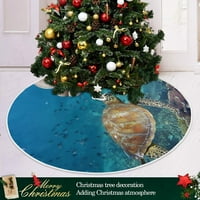 Dolphinturtle xmas коледно дърво пола стойка за декорация за празнично парти на закрито на открито
