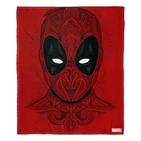 Процъфтяване на Deadpool aggetsuko Comics Silk Touch Throwing одеяло, 50 60