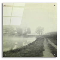 Епично изкуство „мъглив изгрев“ от Dawn D Hanna, Acrylic Glass Wall Art, 24 x24