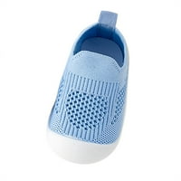 Момичета за малко дете избухват дишащи чорапи мека подметка без плъзгане износване на пода Разходки ежедневни комфортни момичета обувки