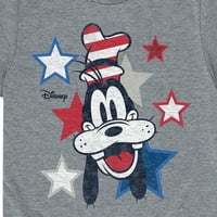 Disney - Americana - Americana Goofy - Графична тениска с малко дете