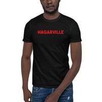 3xl червена тениска с къс ръкав на Hagarville с неопределени подаръци