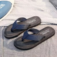 Плажни джапанки чехли за мъже мъже обувки модни плажни джапанки флопи плоски пръсти сандвич плаж джапанки за мъже 44
