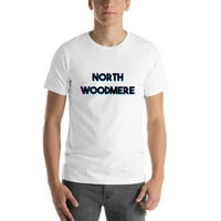 2xl Tri Color North Woodmere с къс ръкав памучна тениска от неопределени подаръци