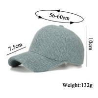 Бейзболна шапка Huaai за жени мъже реколта регулируема шапка на открито шапки за тренировки за мъже и жени бежови