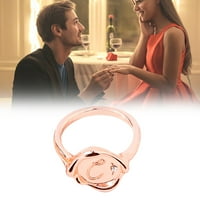 До 65% отстъпка от amlbb пръстени за жени звъни цвете английски букви роза злато диамантена гривна буква двойка пръстен жените пръстен най -добрите подаръци