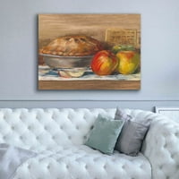 Epic Graffiti 'Apple Pie' от Carol Rowan, Giclee Canvas Wall Art, 54 x40