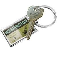 Ключов национална гора на американската гора Вашингтон Градска гора