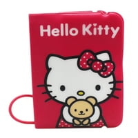 Hello Kitty Dark Pink Colored Vish -картичка