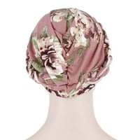 Корашан Нова ера шапка жени Флорална плитка Индия шапка мюсюлманска ръчна химио тюрбан капачка за опаковане