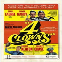 Четири клоуни - филмов плакат