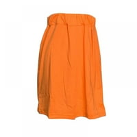 Масивен цвят среден ръчен кулот женски джобни панталони за атлетиране Нова къса пола малки панталони за крака