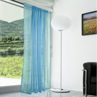 Панели tulle voile врати прозорец завеса за завеса за драпиране чист шал ватани