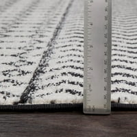 Бохо мароканска зона килим 7´10 ”10'3” сиво
