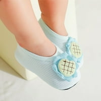 Leey-World Toddler Shoes чорапи меко бебе за деца обувки Подоло малко дете не пролетен етаж чорапи отдолу летни чорапи Обувки с размер 2, зелено