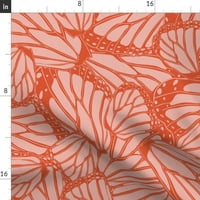 Памучен сатейн покривка, 70 квадрат - печат на животни Модерни абстрактни насекоми Природа Персонално спално бельо от масата от сполука