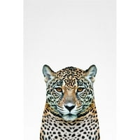 Giant Art Leopard II Изящно изкуство Гигант Пент от печат в многоцветни