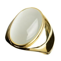 Heiheiup от неръждаема стомана изкуствен котешки каменна пръстен от титаниев стоманен пръстен за пръстени за жени