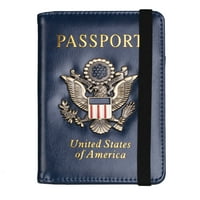 Притежател на паспорт с многотрален паспорт с промяна на портфейла с еластичен шнур с еластичен шнур