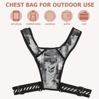 Чанта за чанта за гърди на открито в гърдите с голям капацитет гърди за дишане на гърдите на гърдите за съхранение на гърдите