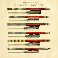 Каталог C. Bruno & Son c. Печат на плакат за цигулка на цигулка от неизвестно