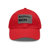Бейзболна мама шапка шапка каишка обратно татко шапка с пластир гимназиална колежа мама