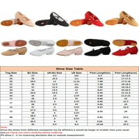 Kids Comfort Slip on Dance Shoe Ballet Light Pumps Unise Practice Dreeshable Henky Heel Jazz Shoes Black- 3y