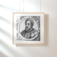 Винтидж печат: Ернандо де Сото, 1500-1542