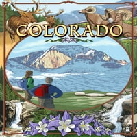 Колорадо - Монтаж - произведение на изкуството на фенера